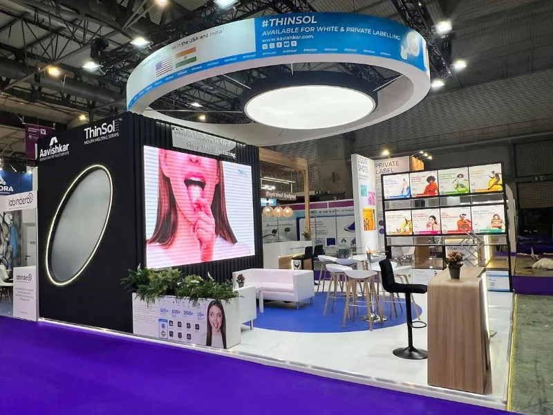 Turnkey booth installation by Exhibition Stand Contractors in Dubai UAE