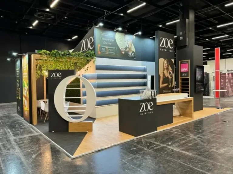 Custom exhibition stand builder in Egypt creating high-impact trade show displays