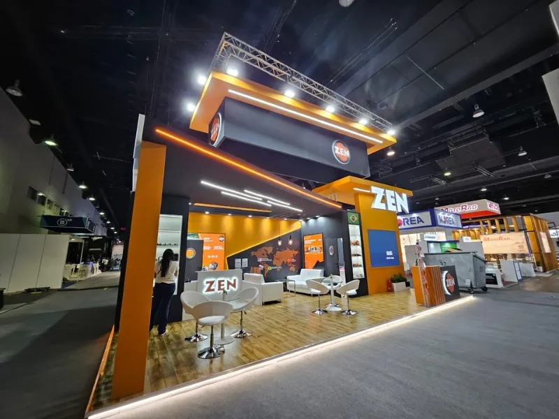 Custom exhibition stand builder in Oman crafting premium trade show booths